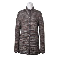 MISSONI ♡ 繊細 透かし編み総レースカーディガン ブラック 黒 - メルカリ
