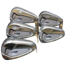 【中古】 プロギア PRGR 02(2023) 5S アイアンセット IR Diamana FOR PRGR(2023 IR) (フレックスSR) メンズ 男性用 右利き 右用 Cランク ゴルフクラブのサムネイル