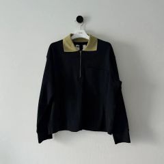美品 マーガレット・ハウエル ミズノ ナイロンパーカー ネイビー