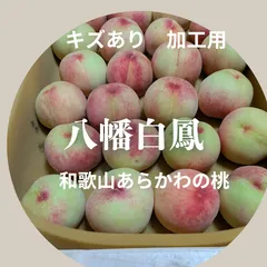 和歌山あらかわの桃　八幡白鳳　加工用のサムネイル