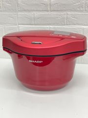 2020製・美品】SHARP ヘルシオ ホットクック KN-HW16E レッド - メルカリ