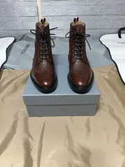 (未使用) トムブラウン / ペブルグレイン ウイングチップ ブーツ (イタリア) / US11 (290のサムネイル
