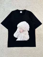 2SIZE アークメドゥラビ ADLV プリンティング 半袖 Tシャツ ブラックのサムネイル