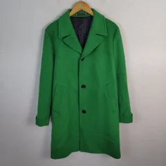 Paul Smith ポールスミス ステンカラーコート 長袖 グリーン Lサイズ メンズ 古着 モード クラシックのサムネイル