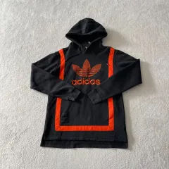 M アディダス 起毛 フードTシャツ 95のサムネイル