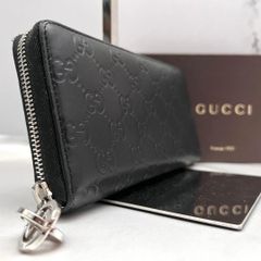 ◇極美品◇サンローラン ラウンドジップ長財布 キャビアスキン