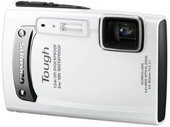 [Used] (Very Good) OLYMPUS Waterproof Digital Camera TOUGH TG-310 White, 3m Waterproof, 1.5m Drop Resistant, -10℃ Low Temperature Resistant, 14MP, 3.6x Optical Zoom, 2.7-inch LCD, TG-310 WHT