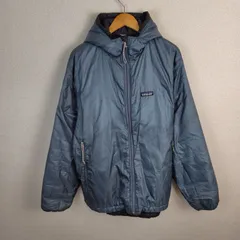 patagonia パタゴニア 中綿ジャケット フード付き M メンズ 古着 テック系 アウトドアのサムネイル