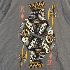 LUCKY BRAND Tシャツ XL チャコールグレー スカル 1756のサムネイル