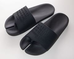 maison margiela マルジェラ white logo tabi 足袋 ロゴ サンダル
