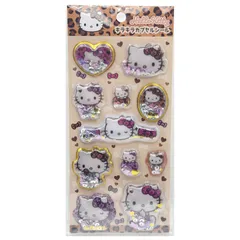 サンリオ ハローキティ キラキラカプセルシール ヒョウのサムネイル