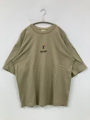 SPALDING スポルディング Tシャツ/カットソー SMALL カーキ 無地 前面プリント ワンポイント ブランドロゴ ショート丈 半袖 クルーネック(丸首) メンズのサムネイル