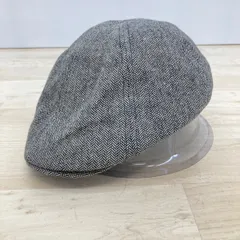 GLOBAL WORK ハンチング/キャスケット グレー ヘリンボーン柄 品番GW040019AK グローバルワーク[ON00464]のサムネイル
