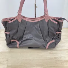 美品 MICHEL KLEIN/ミッシェルクラン トートバッグ/ハンドバッグ グレー×ピンク バイカラー レディース[ON00495]のサムネイル