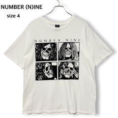 NUMBER NINE スカルプリント Tシャツ 復刻 サイズ2 - メルカリ