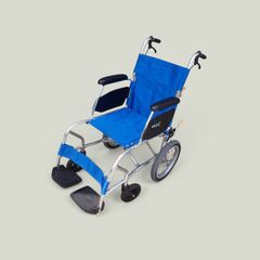 日進医療器 車椅子 超軽量 介助 KALUα（青） - メルカリ