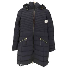 トミーヒルフィガー TOMMY HILFIGER ファーフードロングダウンコート レディース import：S のサムネイル