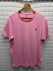 POLO RALPH LAUREN（ラルフローレン）半袖Tシャツ　ピンク　L 2606-029のサムネイル