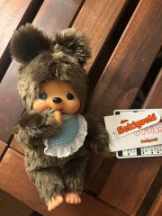 SFDS本店限定】 I LOVE オーバーオール クマ Sサイズ モンチッチ