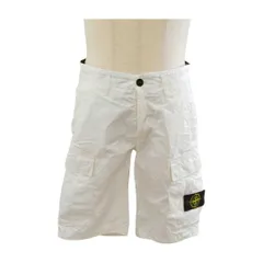 ストーンアイランド STONE ISLAND ハーフパンツ ショート コットン W30サイズ ホワイト メンズ F-M13921のサムネイル