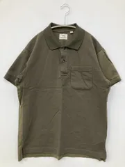 ENGINEERED GARMENTS エンジニアードガーメンツ ポロシャツ S カーキ 無地 ワンポイント 半袖 メンズのサムネイル