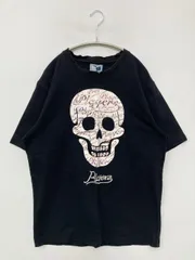 PLAYERZ 69 Tシャツ/カットソー L ブラック 前面プリント ブランドロゴ ミドル丈 半袖 クルーネック(丸首) メンズのサムネイル