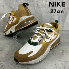 NIKE ナイキ エアマックス270 リアクト スニーカー 27cm メンズ AO4971-700 ブラウン イエロー ホワイト カジュアル ローカット スポーツ ウォーキング 運動 定番 人気 おしゃれ シューズ 靴 ★ ■■のサムネイル
