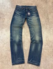 希少】Ed Hardy Y2K 鬼フェードデニム パンツ スダッズグランジ30
