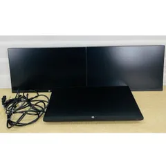 HP P244 23.8インチ 液晶モニターモニター 3台セット スタンド無し　【中古】動作保証 ディスプレイ 電源コード付き PC用品/517500のサムネイル