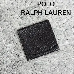 POLO RALPH LAUREN ポロラルフローレン コインケース 小銭入れ レザー ダークブラウン ポニー型押しのサムネイル
