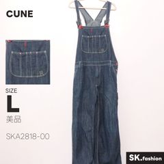美品 CUNE オールインワン オーバーオール デニム ウサギ バック