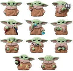 スター・ウォーズ マンダロリアン グローグー ソフビパペットマスコット 1BOX 約H40~50mm PVCのサムネイル