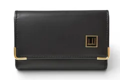ダンヒル キーケース/キーホルダー dunhill メンズ ブラック レザー ロゴ 【中古】のサムネイル