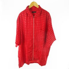 COMME des GARCONS ジップアップ ドットシャツ - メルカリ