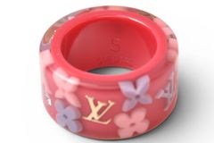 ルイヴィトン　リング　バーグ　ファランドール　フューシャ　ピンクレッド ルイヴィトン リング/指輪 LOUIS VUITTON アクセサリー バーグファラン