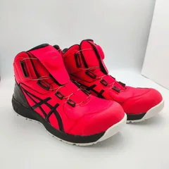 アシックス 安全靴 ウィンジョブ CP304 BOA クラシックレッド×ブラック 25.0cm 作業靴 メンズ 4550214505809 【WJ229】のサムネイル