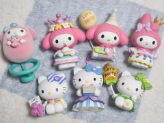 初音ミク キティ マスコット キーホルダー 全6種セット 北海道