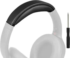 SOULWIT ヘッドバンド ヘッドバンドパッド Sony WH-1000XM4 (WH1000XM4) 用 ヘッドバンド 交換 クッション ヘッドホンバンド ヘッドセットバンド 替えバンドキット 一体型 (ブラック)のサムネイル
