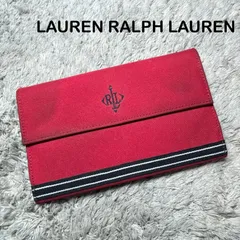 LAUREN RALPH LAUREN ローレンラルフローレン 長財布 赤のサムネイル