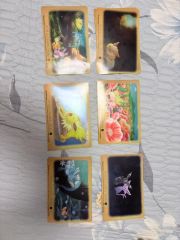 非売品】ポケモンセンター イーブイ＆カラフルフレンズ クリアカード 6