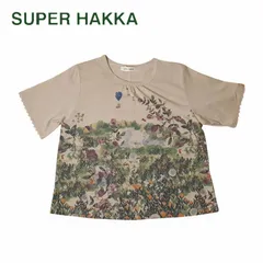 SUPER HAKKA「マイガーデンプリント半袖Tシャツ」 Fのサムネイル