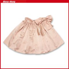 タグ付 MIU MIU ミュウミュウ シルク100% 花柄 プリーツワンピース
