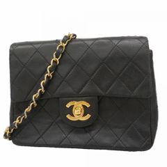 CHANEL シャネル ミニマトラッセ17 ショルダーバッグラムスキン - メルカリ