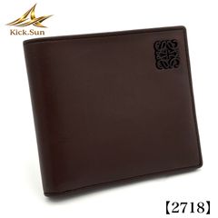 新品同様‼️ 現行 ロエベ LOEWE 財布 折り財布 アナグラム バイ