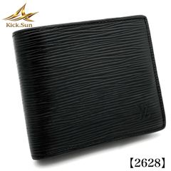 ルイヴィトン 折財布 エピ ノワール ポルトフォイユ マルコ NM 黒 2811