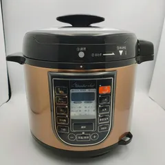 ワンダーシェフ マイコン電気圧力鍋 4L スターターセット OEDD40 未使用品 4970840310484 【WJ231】のサムネイル