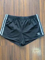 adidas originals アディダスオリジナルス トレフォイル ショートパンツ レディース OT 黒 ブラックのサムネイル
