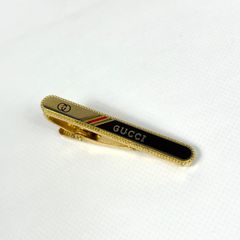 グッチ タイピン GG ロゴ インターロッキング クリップ ゴールド ロゴ