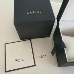 895【電池交換済／正常稼働品】GUCCIグッチ／腕時計／バングル／GG柄