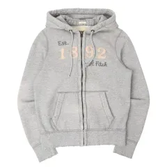アバクロンビー グレー 1892 ヘビー フードジップアップのサムネイル